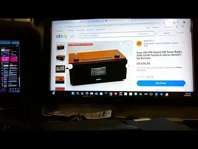'Video thumbnail for Danny Shortwave And Radio DX Live Stream #219 4/25/2025 Happy Friday Sony XDR-S3HD eBay buy Part 1'