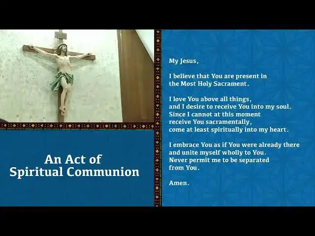 'Video thumbnail for Holy Mass from St Edward the Confessor in Tallulah 09-27-2024'
