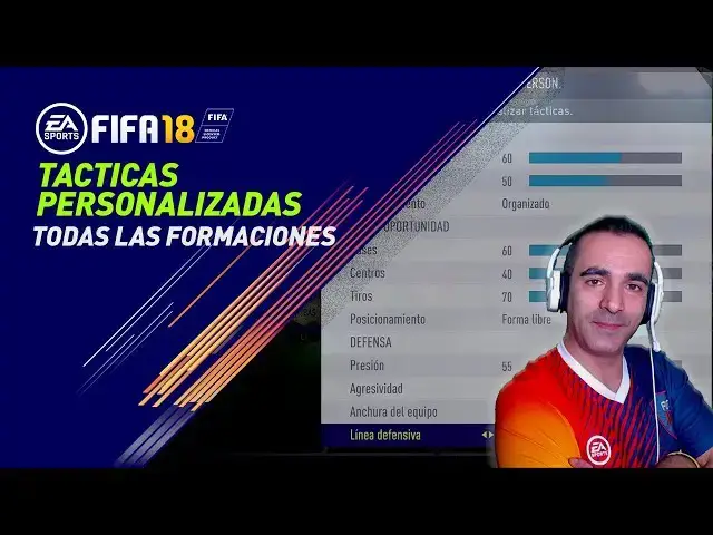 Video thumbnail for FIFA 18 ULTIMATE TEAM : TACTICAS PERSONALIZADAS TODAS LAS FORMACIONES