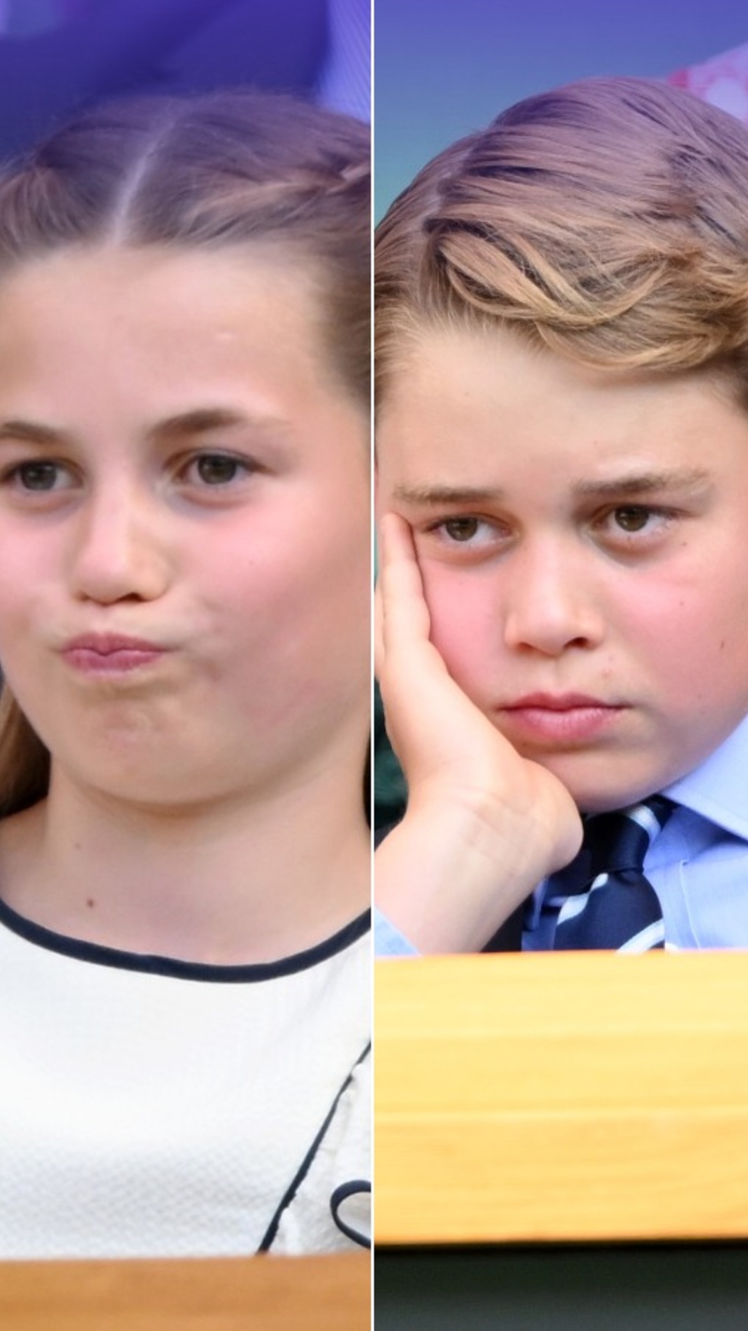 Video thumbnail for George & Charlotte Stole The Show At Wimbledon
