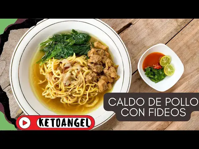 Video thumbnail for Caldo de Pollo con Fideos: La Receta Perfecta para Días Fríos