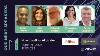 Video thumbnail for How to sell an AI product