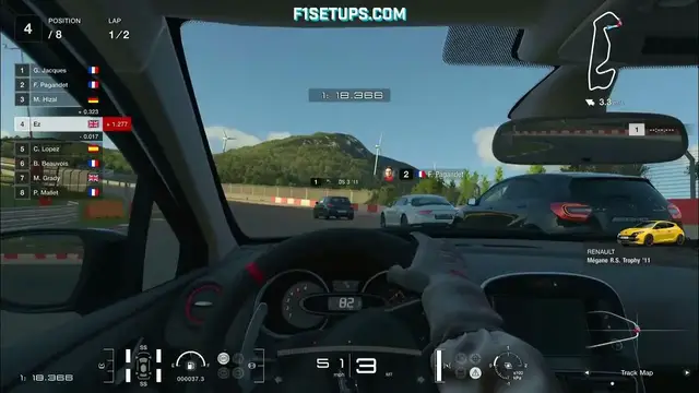 'Video thumbnail for Gran Turismo 7 Menu Book 11 French Hot Hatch Collection Sardegna Road Track European Sunday Cup 500'