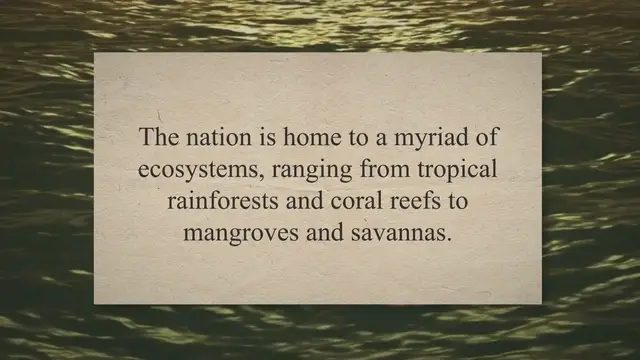 Video thumbnail for Indonesian Biodiversity From Genes to Ecosystems Flora Fauna Microorganisms and Wallace and Webers Line Theory