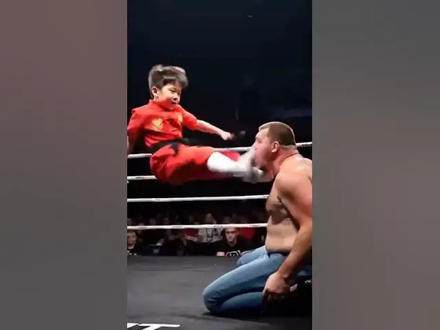 'Video thumbnail for Big Bully VS Little Girl… You Won’t Believe What Happened #fight #kungfu #boxing #ai'