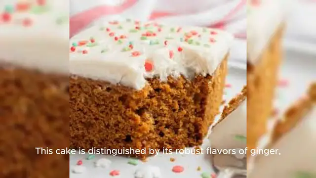 Video thumbnail for Gingerbread Cake Recipe