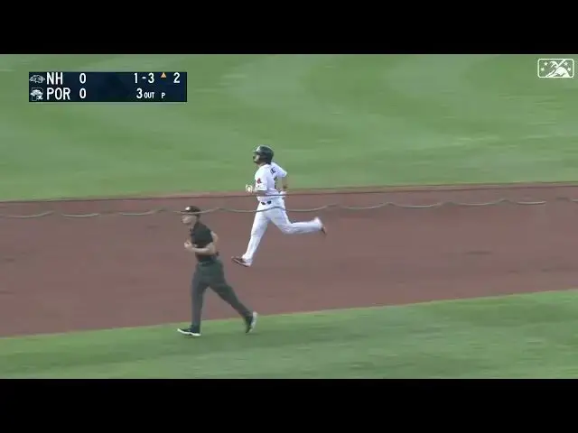 'Video thumbnail for Nathan Hickey HAMMERS a Solo Home Run! | Boston Red Sox Prospect | 7/19/2023'