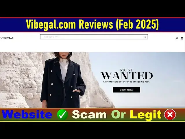 Video thumbnail for Vibegal Com Reviews Consumer Reports: Before Buy Check Vibegal Is Scam Or Legit? | Product Review