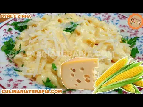 Video thumbnail for MACARRÃO AO CREME DE MILHO E QUEIJO SUPER CREMOSO - Dyne e Zinha