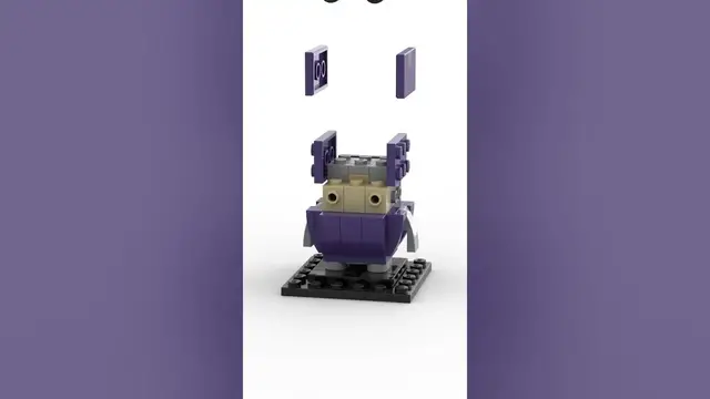 'Video thumbnail for Boo from Monsters Inc. 1st out of 4 from the LEGO Disney Monsters Inc BrickHeadz MOCs'