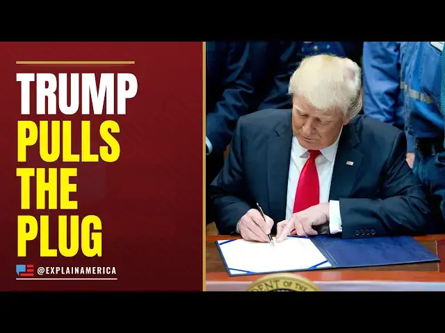 Video thumbnail for Trump Just BANNED It - President Pulls Plug On Program