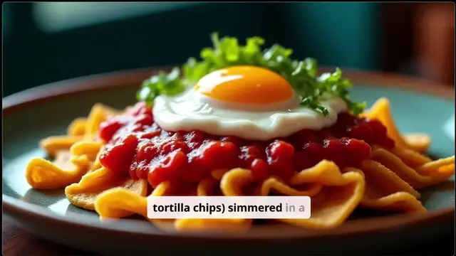 'Video thumbnail for Chilaquiles Recipe'