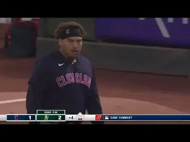 'Video thumbnail for Josh Naylor KNOCKS a RBI Groundout, Scoring Oscar Gonzalez! | Cleveland Guardians | 4/4/2023'