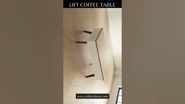 Video thumbnail for Lift Coffee Table | Up Lift Table | Space Saving Furniture #shorts