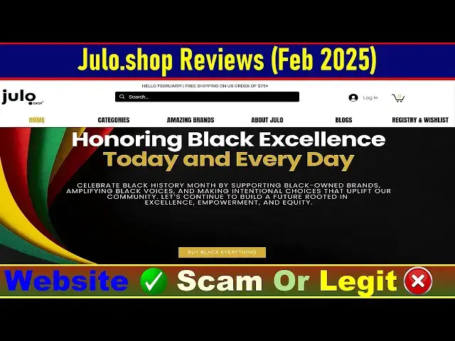 Video thumbnail for Julo.shop Reviews Consumer Reports: Before Buy Check Julo shop Is Scam Or Legit? | Product Review