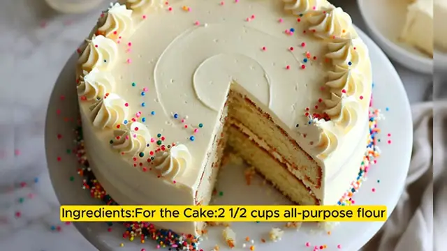 Video thumbnail for Moist and Fluffy Vanilla Cake