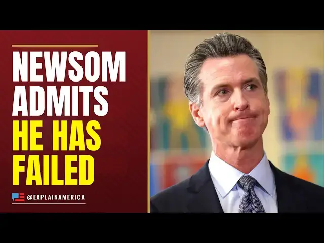 Video thumbnail for 'I Failed:' Gavin Newsom Admits The Unthinkable