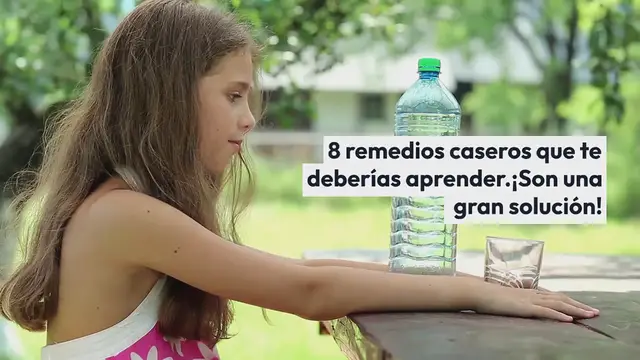 Video thumbnail for 8 remedios caseros que te deberías aprender. ¡Son una gran solución!