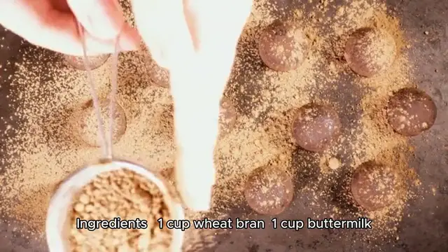 Video thumbnail for Bran muffin recipe