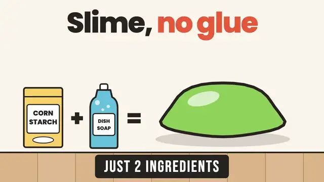 Video thumbnail for how to make slime no glue