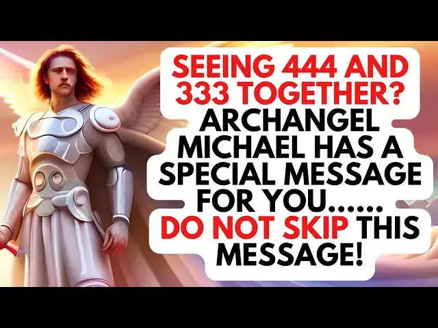 Video thumbnail for What It Means To See 444 and 333 Together