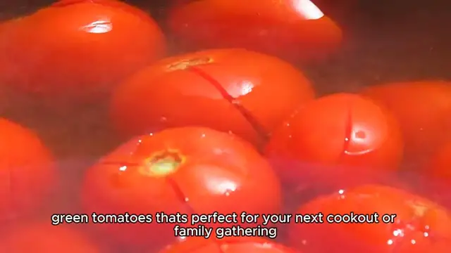 Video thumbnail for fried green tomatoes recipe