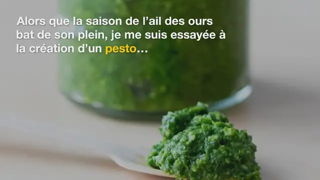Video thumbnail for Pâtes au pesto ail des ours (vegan et sans gluten)