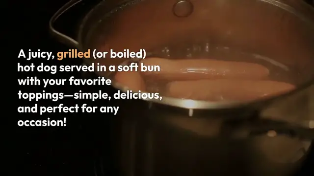 'Video thumbnail for Homemade Hot Dogs with Tasty Toppings'
