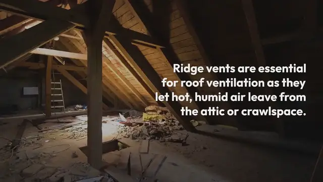 Video thumbnail for 13 Common Roof Ridge Vent Problems and Solutions