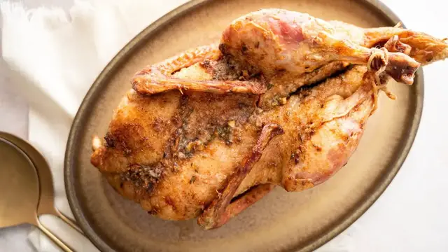 'Video thumbnail for Whole-Roasted Duck Recipe'