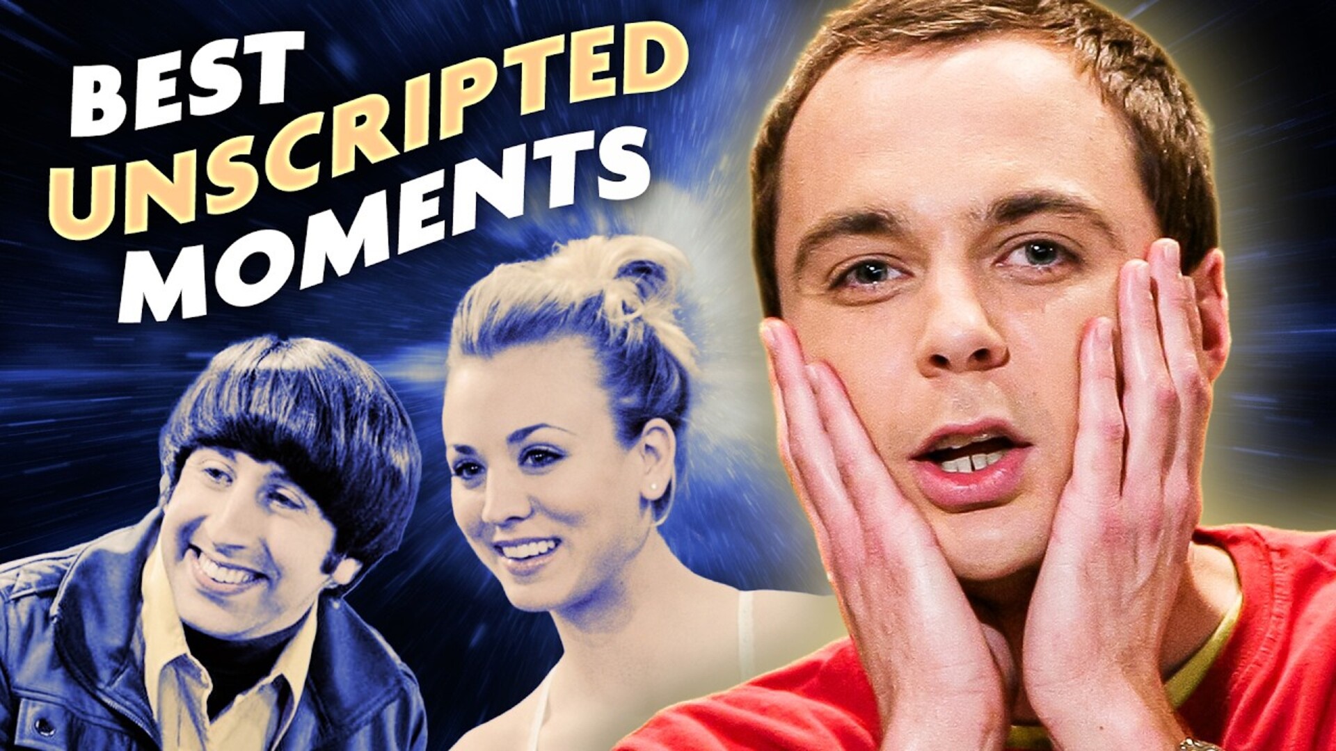 Video thumbnail for The 8 Funniest Unscripted Big Bang Theory Moments