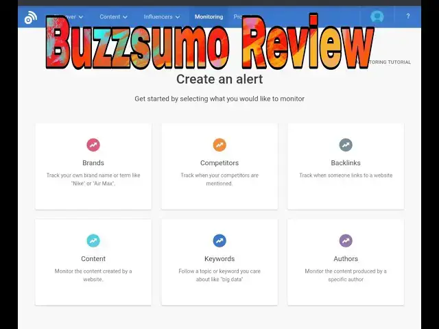 Video thumbnail for #BUZZSUMO Buzzsumo Detailed review For Beginners