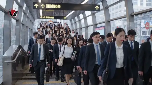 Video thumbnail for China's aging crisis hits: record low birth rates and shrinking workforce