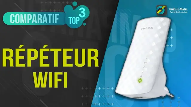 Video thumbnail for ⭐️ MEILLEUR RÉPÉTEUR WIFI (2022) - Comparatif & Guide d'achat
