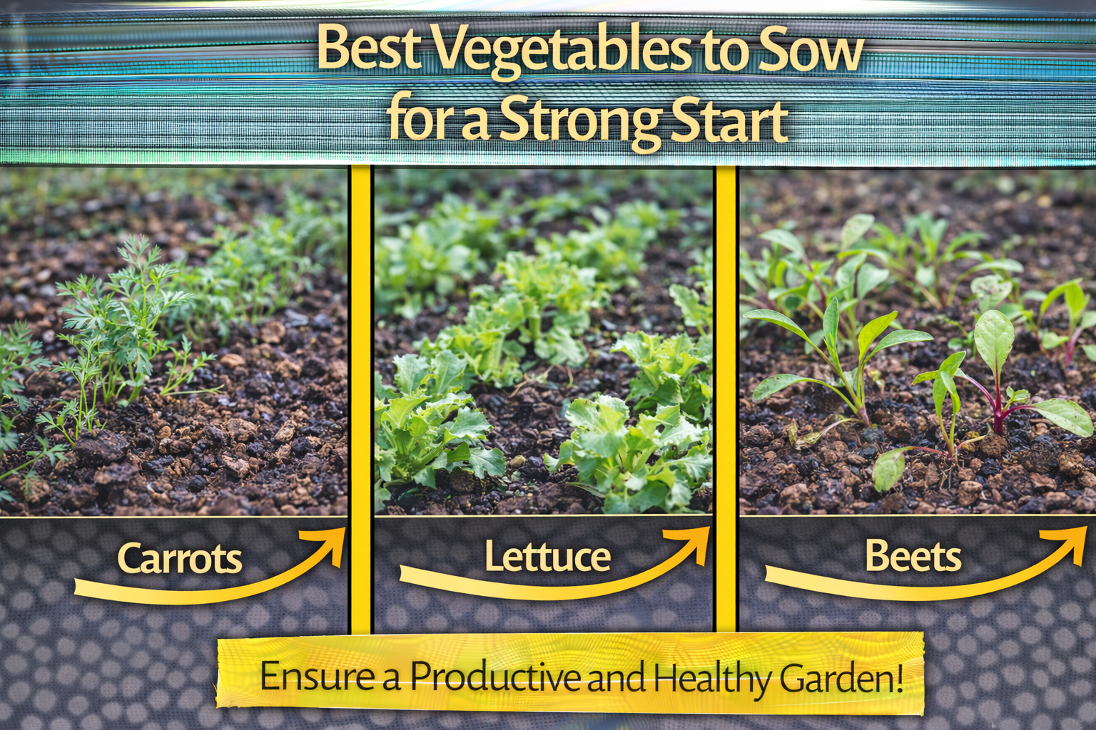 Video thumbnail for Best Vegetables to Sow for a Strong Start