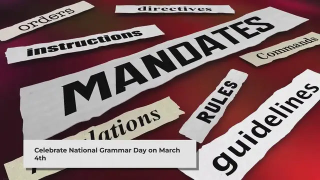 Video thumbnail for National Grammar Day: Celebrating the Beauty and Importance of Language