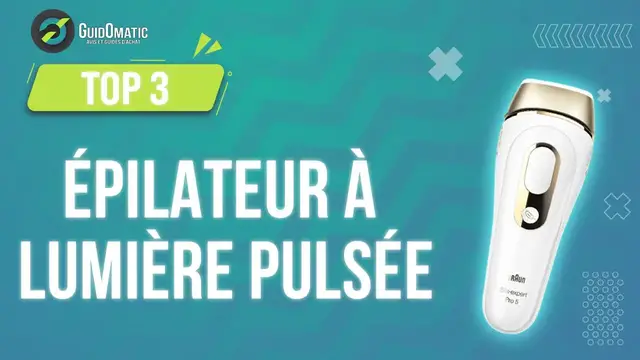 Video thumbnail for ⭐️ MEILLEUR ÉPILATEUR À LUMIÈRE PULSÉE (2022) - Comparatif & Guide d'achat
