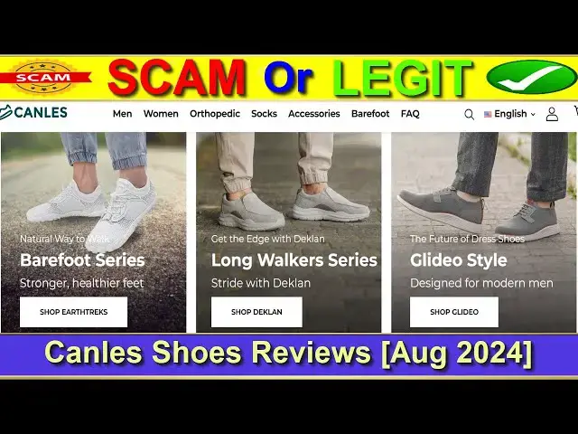 Video thumbnail for Canles Shoes Reviews (Aug 2024) - Is Canles.Com A Scam Or Legit Site? Find Out! | Product Review