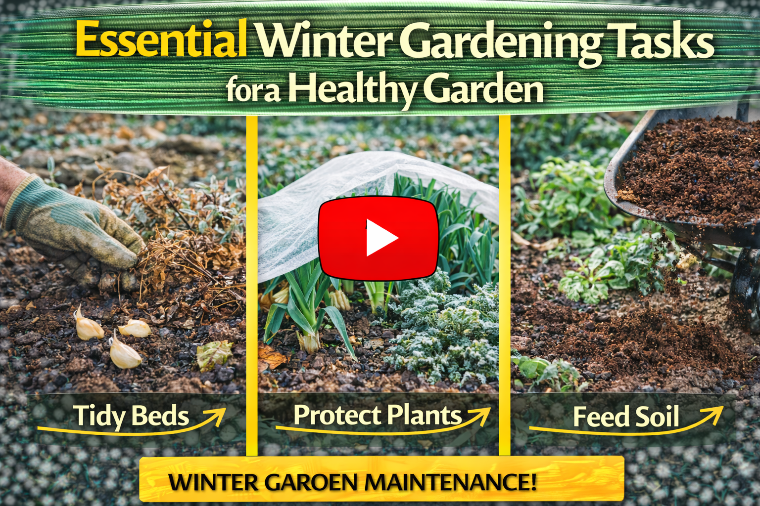 Video thumbnail for Essential Winter Gardening Tasks for a Healthy Garden