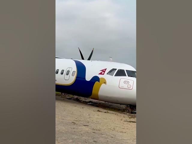 Video thumbnail for Buddha Air Runway Excursion at Gautam Buddha International Airport!