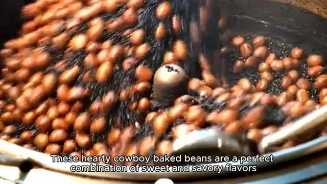 Video thumbnail for Cowboy Baked Beans Recipe