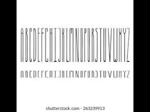 Video thumbnail for Long Alphabet Band | Algodoo Version