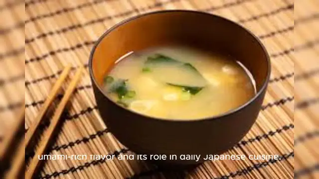 Video thumbnail for Miso Soup
