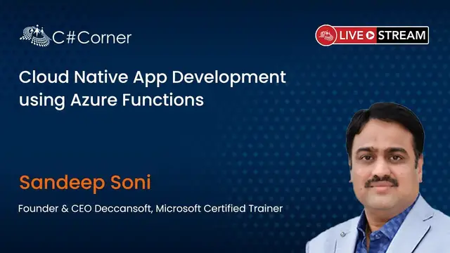 Video thumbnail for Cloud Native App Development using Azure Functions || Full Stack Virtual Conference