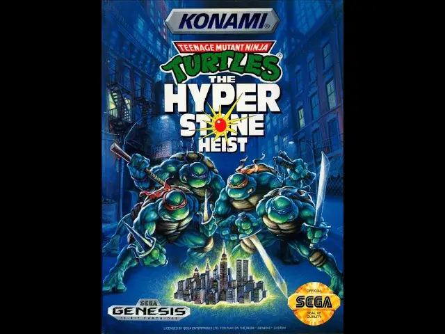 Video thumbnail for Teenage Mutant Hero Turtles: Hyperstone Heist | Sega Megadrive | Colección personal