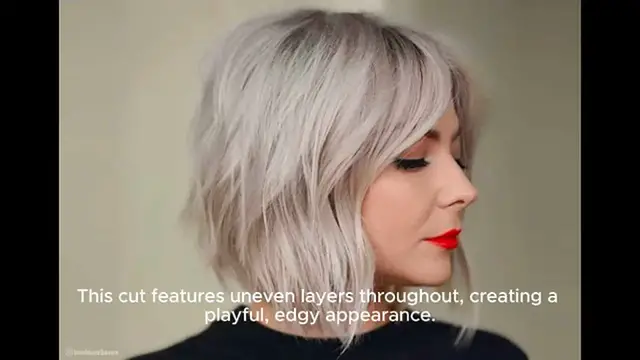 Video thumbnail for Choppy layers haircut