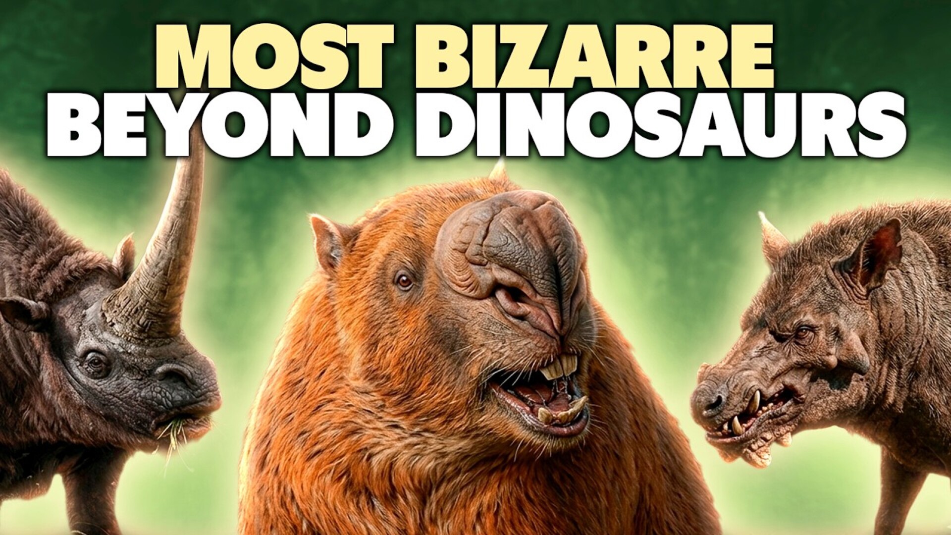Video thumbnail for The Most Bizarre Extinct Creatures That Weren't Dinosaurs