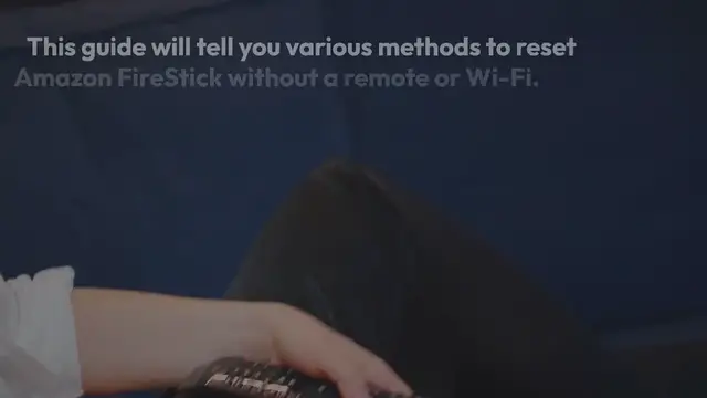 Video thumbnail for How to Reset Firestick Without Remote or WIFI- 5 Methods
