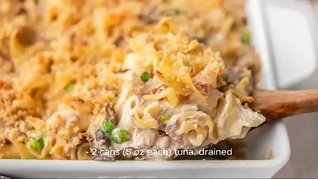 Video thumbnail for Tuna casserole recipe