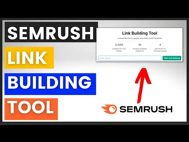 Video thumbnail for How To Build Backlinks With SemRush Link Building Tool?